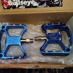 Bullseye Elite Pedals Candy Blue 