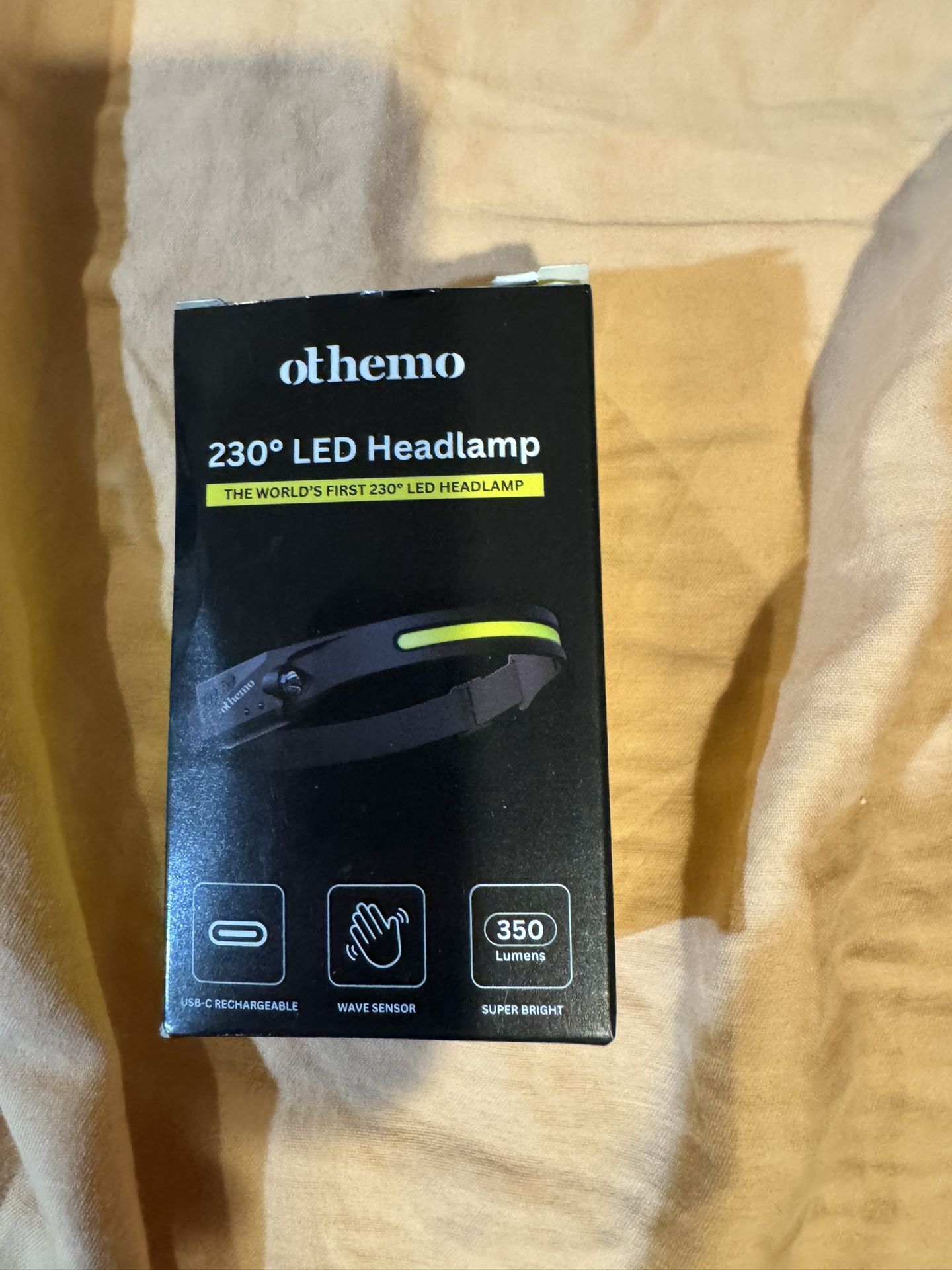 Headlamp Rechargeable Othemo230 Led Headlamp 230° Wide Beam Wave Sensor