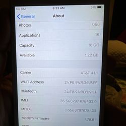 IPhone 6s 16gb New Screen New 3800 Battery