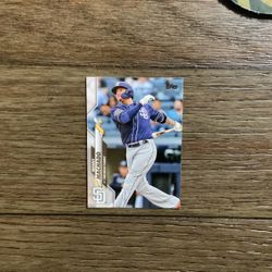 2020 Topps Manny Machado Baseball Card, San Diego Padres No. 188