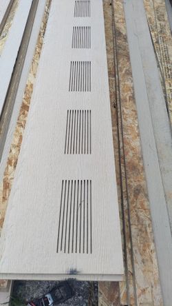 Wood soffit 12 " x 16 ft vented