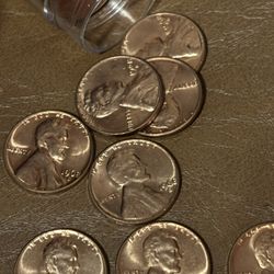 Roll Of 1968 Duble Die Penny’s 