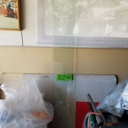 72" X 10" Glass Shelve 3/16" Thickness 