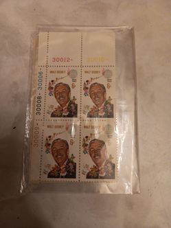 Disney stamps in mint condition