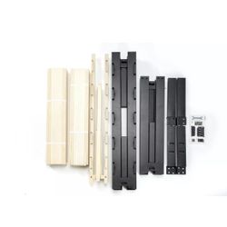 zizin Steel Bed Frame with Storage Wood Slat Heavy Duty 14 Inch Metal Bed Frames