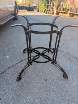 Wrought Iron Table Base