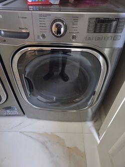 LG front-load gas dryer