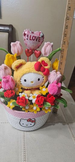 Pipe cleaner bouquet