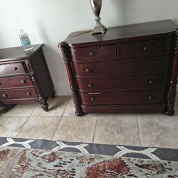 Side Table And Dresser