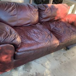 Leather Couch