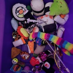 Lots Of Cat Toys Springs Catnip