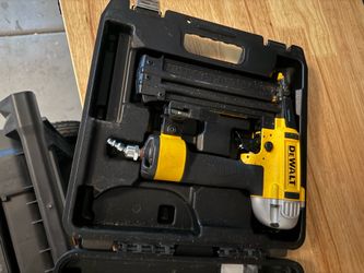 Dewalt 18 gage air nailer