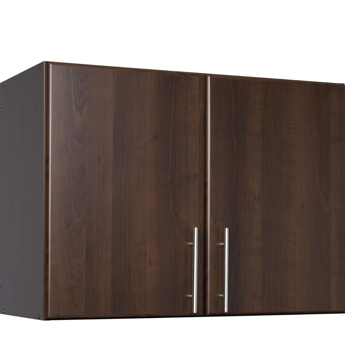 Brand new in box Prepac Elite Functional Wall Mount Shop Cabinet with Adjustable Shelf, Simplistic Stackable 2-Door Garage Cabinet