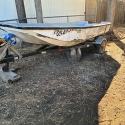 13ft Boston Whaler With Trailer