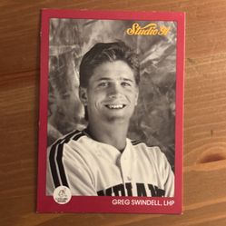 GREG SWINDELL 1991 STUDIO #49 Baseball Card