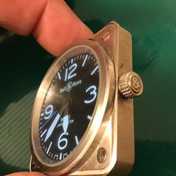 Bell & Ross Watch Case Missing The Rubber Wrist Band $599