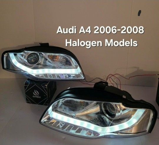 Audi A4 2006-2008 Headlights 
