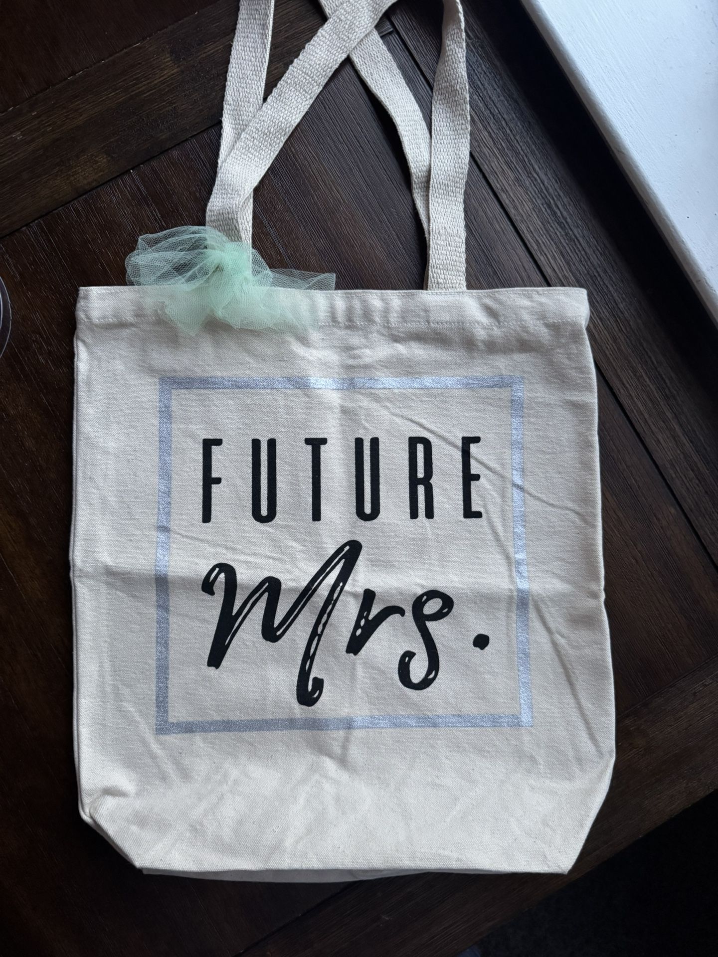 Future Mrs Canvas Tote Bag