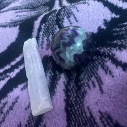 Amythest And Selinite