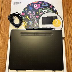 Wacom Intuos Wireless Graphics Tablet Medium Black