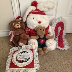 Christmas Plush Set