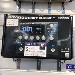 Boss GT-1000Core Guitar Effects Processor
