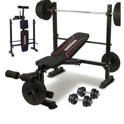 Weight Bench With Squat Rack