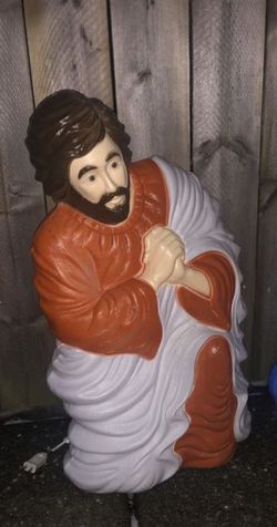 Jesus grand venture 1999 blow molds very nice