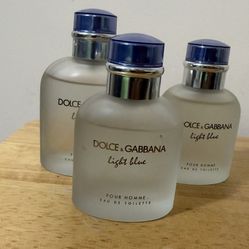 Dolce Gabbana Men’s Light Blue Cologne 