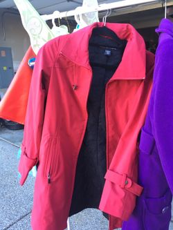 Red jacket