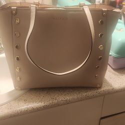 Michael Kors Holly Large Grab Tote, Baby Pink