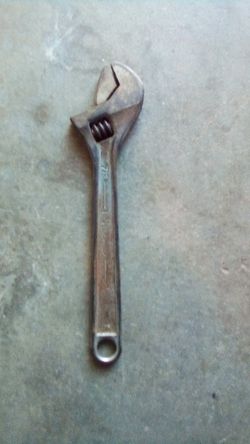 Vintage Ridgid adjustable wrench
