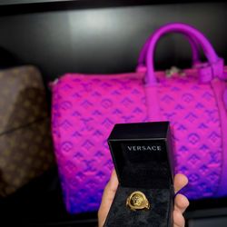 Versace Cuban Medusa Ring