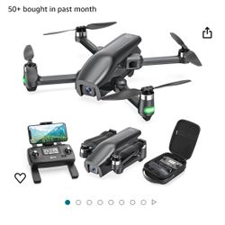 Holy Stone HS710 Drones with Camera for Adults 4K, GPS FPV Foldable 5G Quadcopter for Beginners with Optical Flow Positioning, Auto Return Home, Follo