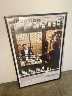 Inception Framed Poster 24x36