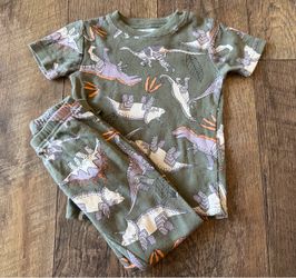 Toddler Boy Dinosaur Pajama Set