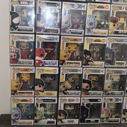 Funko POP! One Piece, Dragon Ball, Naruto/Sasuke, Demon Slayer, Marvel, DC, StarWars