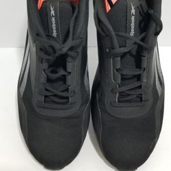 Reebok Men's Energylux 2.0 Running Shoe Black/Grey FV5105 SIZE 14