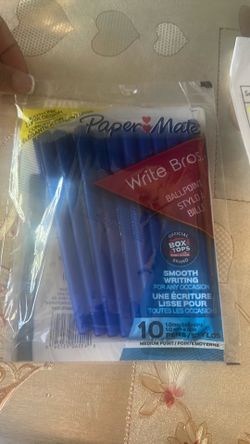 Blue pens