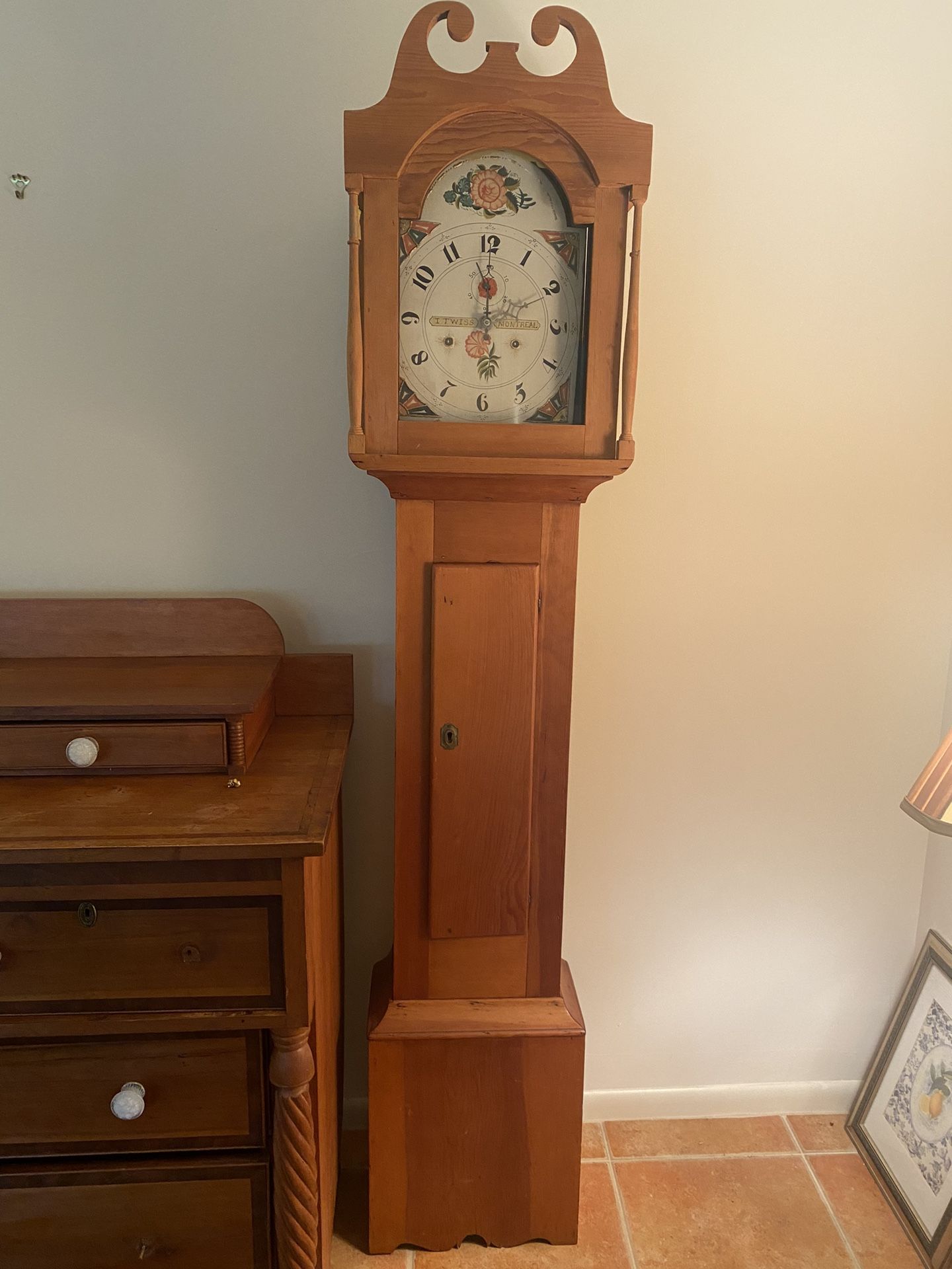 Antique Grandfather Clock