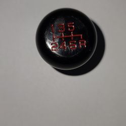 Universal 6-Speed MT 10x1.5 Aluminum Racing Shift Knob Black