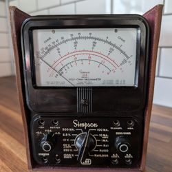 Simpson 260 8M Analog Multimeter