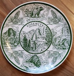Yosemite National Park Commemorative Plate