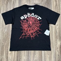 Sp5der Legacy Logo HW Tee – Black – Size M
