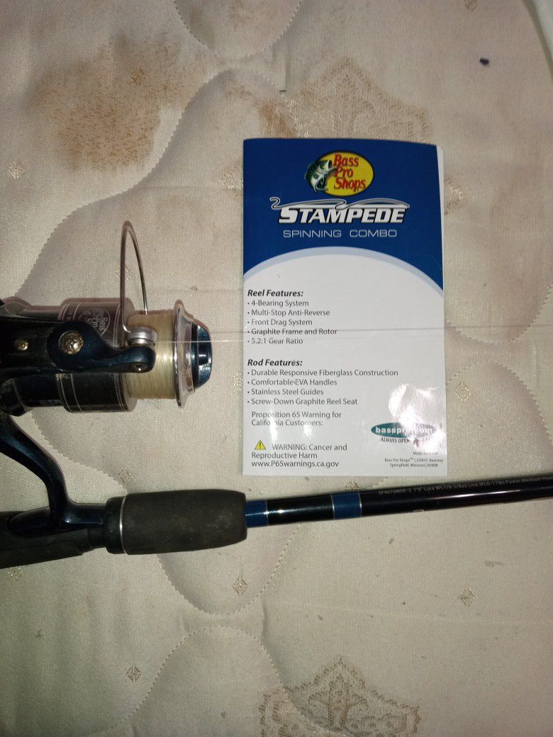 Stampede Spinning Combo (Bass Pro)