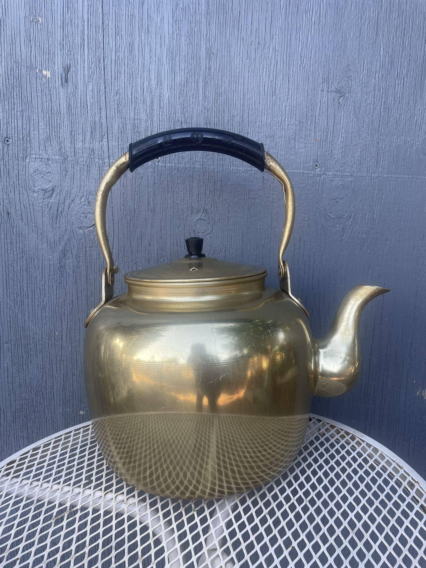 Giant Antique Kettle