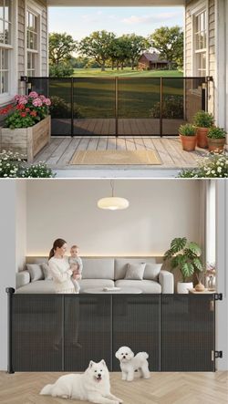 Retractable Pet Gate / Baby Gate