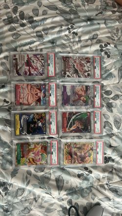 One piece slabs tcg op cards