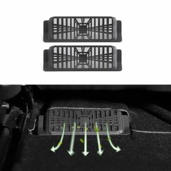 Under Seat Vent Cover For Tesla Model 3 2018-2023 Air Condition Outlet Protector Rear Seat Car Air Vent Accessories (Model 3)