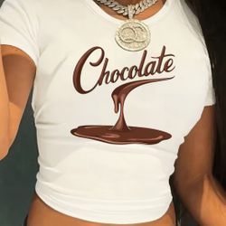 Chocolate 🍫 Crop Top